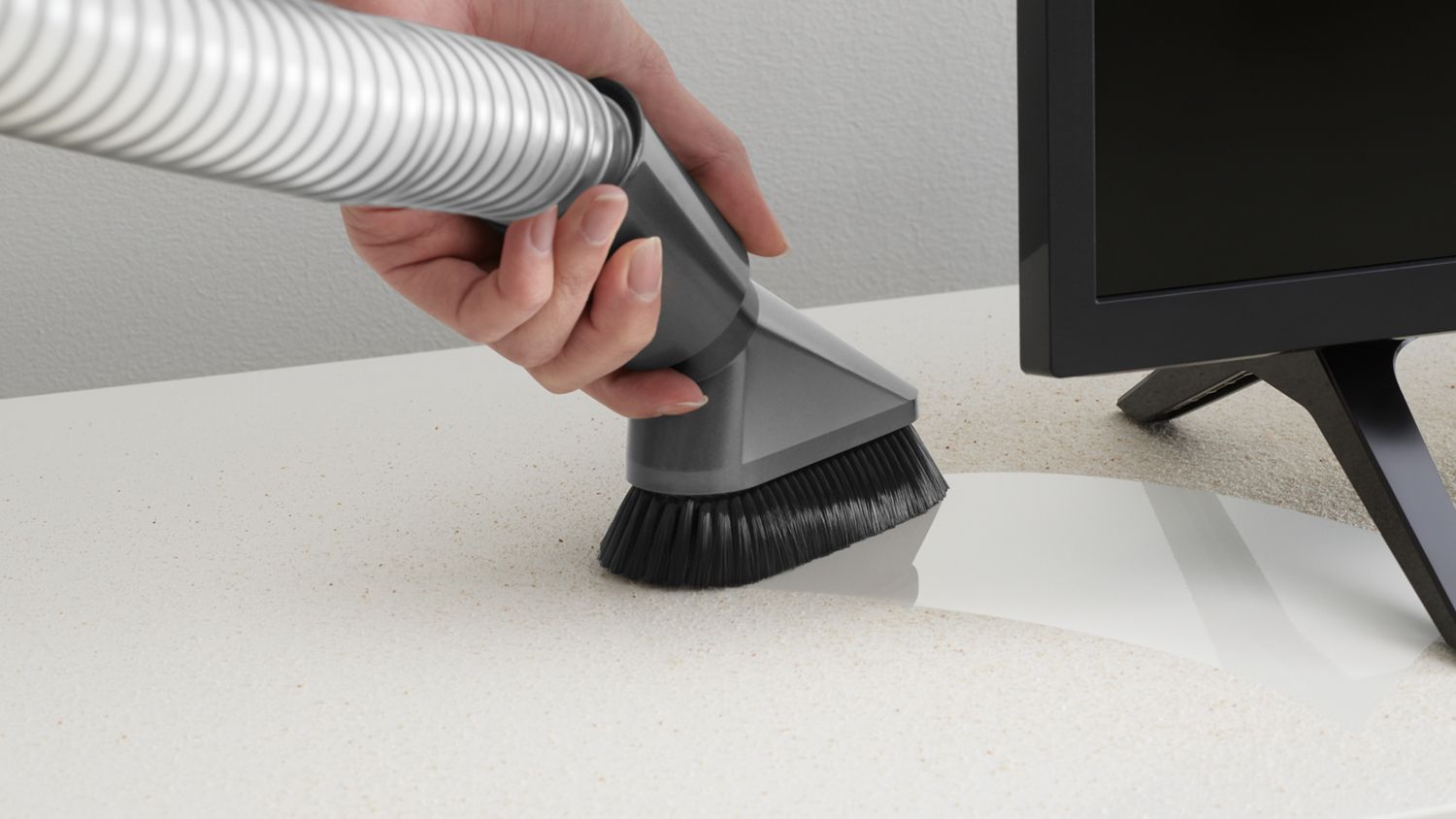 Gros plan sur la rallonge flexible